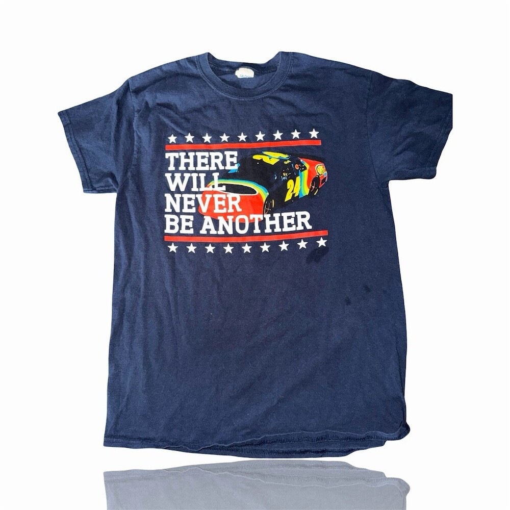Vintage Jeff Gordon NASCAR #24 There Will Never Be Another Graphic Tee: MED